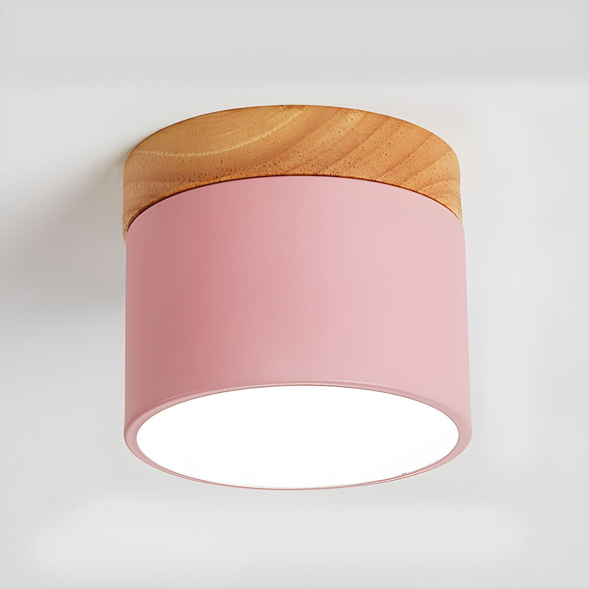 Caveleth lámpara de techo moderna minimalista de madera