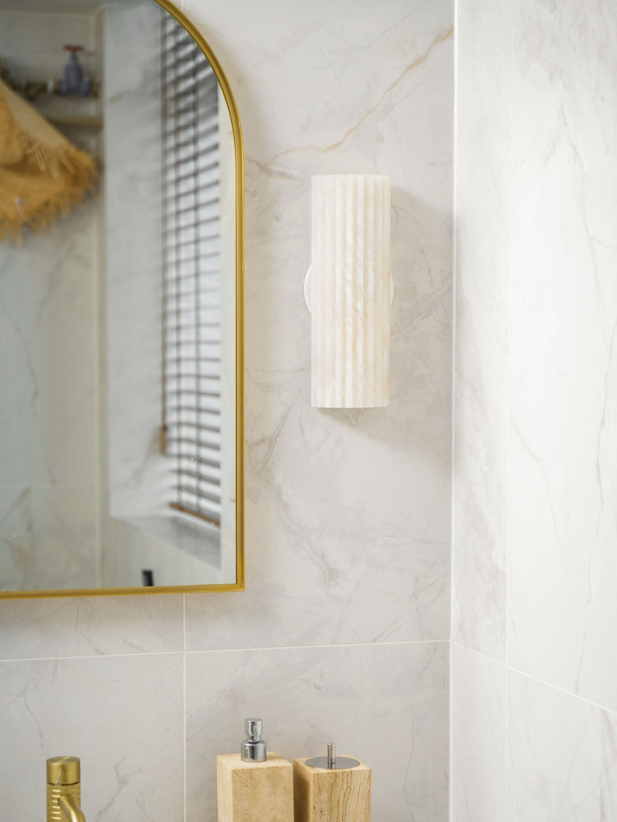 Aveniraria aplique de pared alabastro