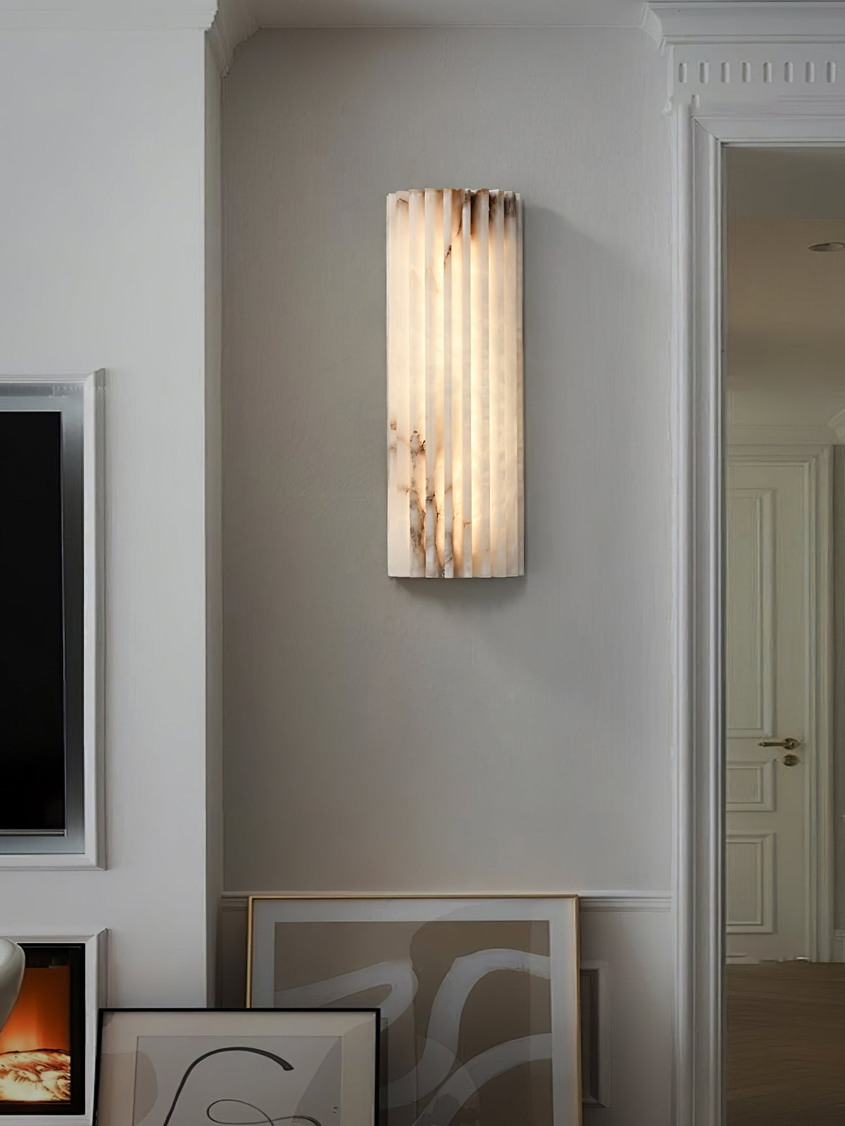 Aveniraria aplique de pared alabastro