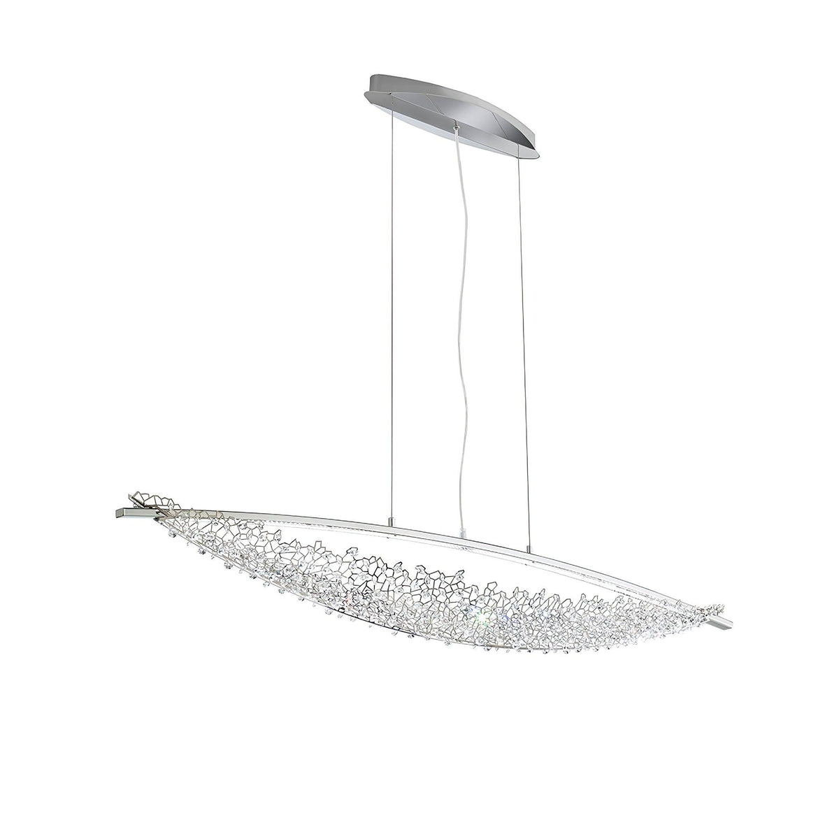 Elvarin lámpara colgante de cristal