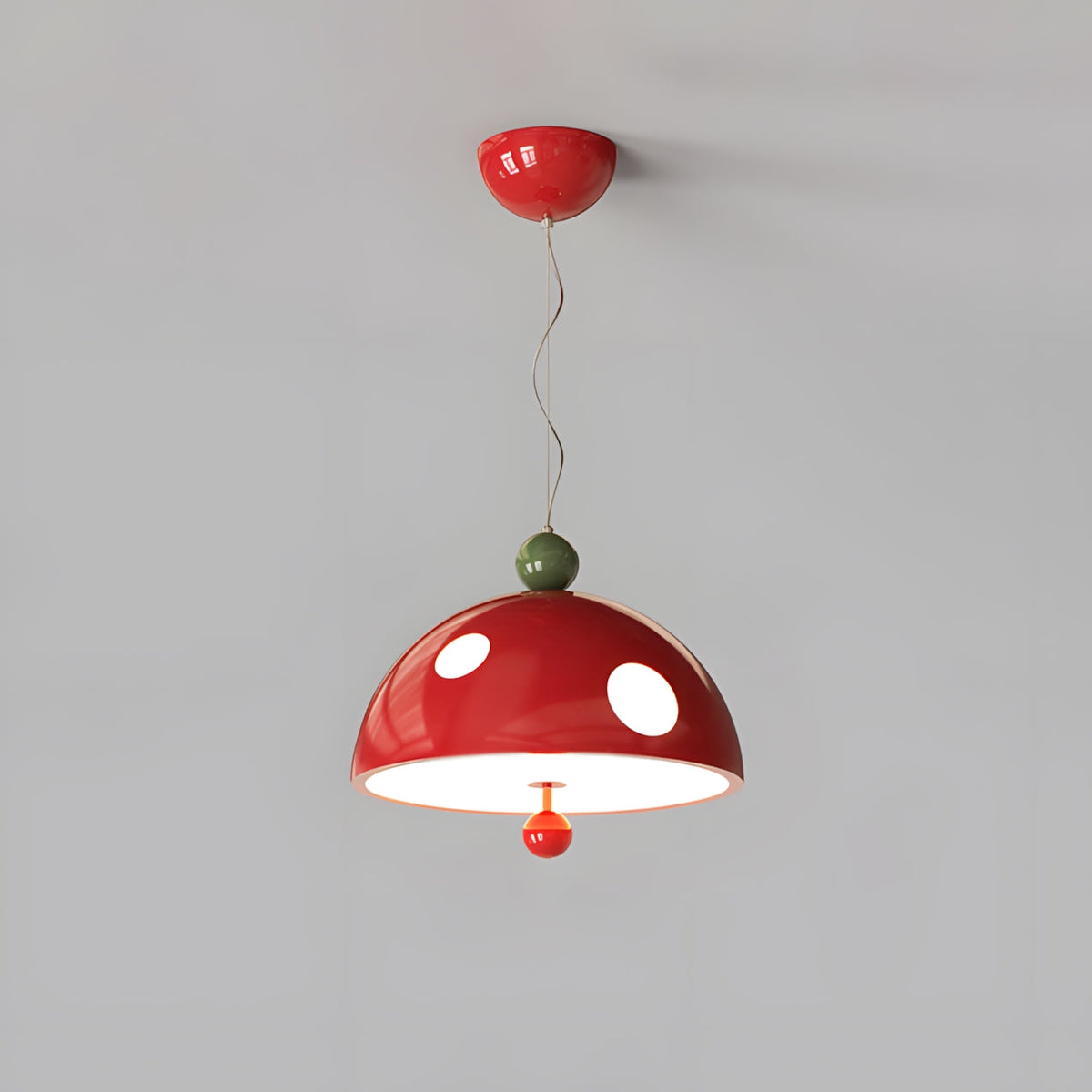 Toadstool lámpara colgante