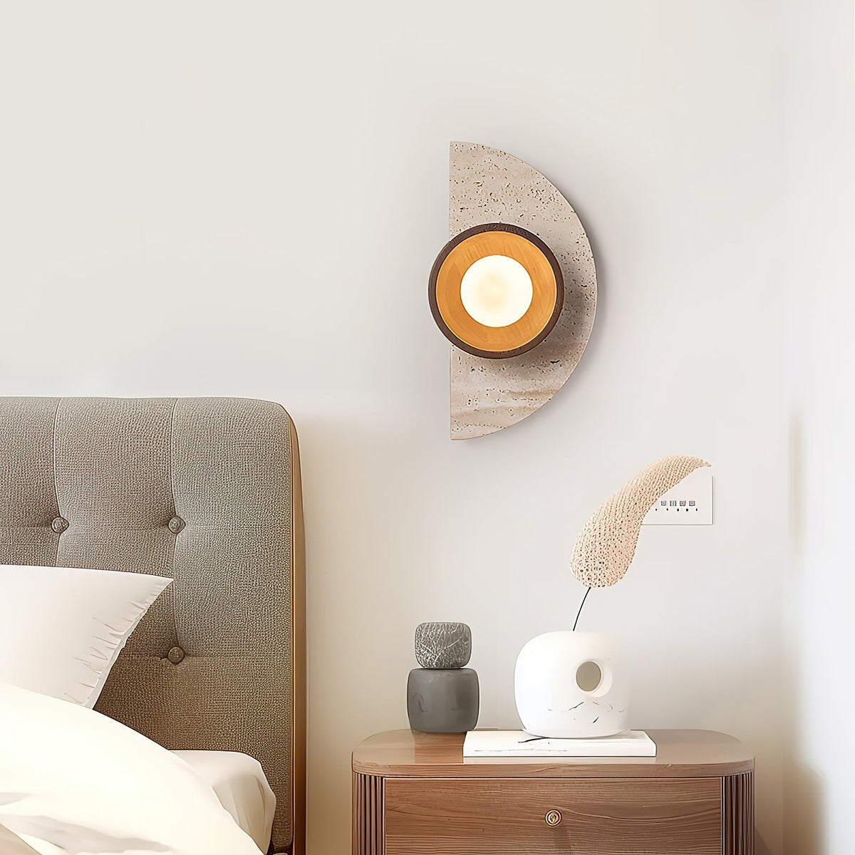 Dvaluvyi aplique de pared Individual Creativity travertino