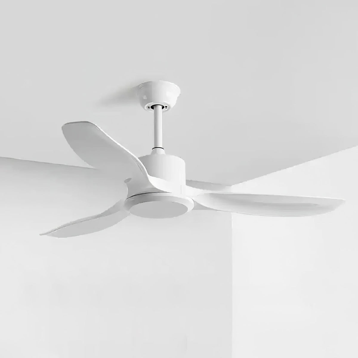 Aldaine Ventilador de techo minimalista de madera
