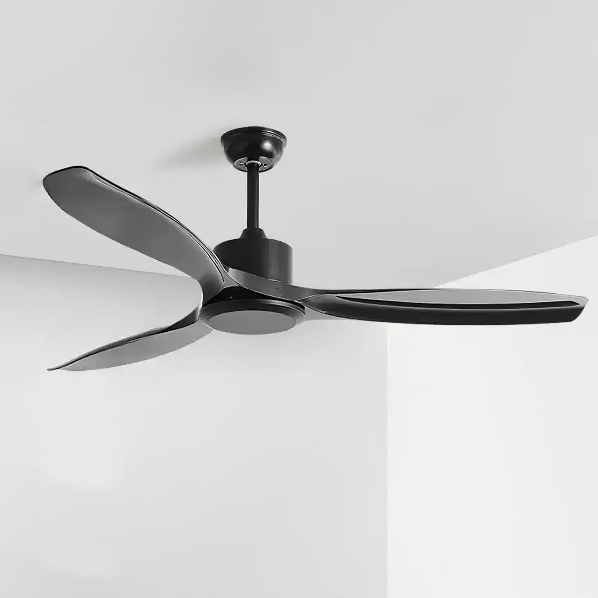 Aldaine Ventilador de techo minimalista de madera