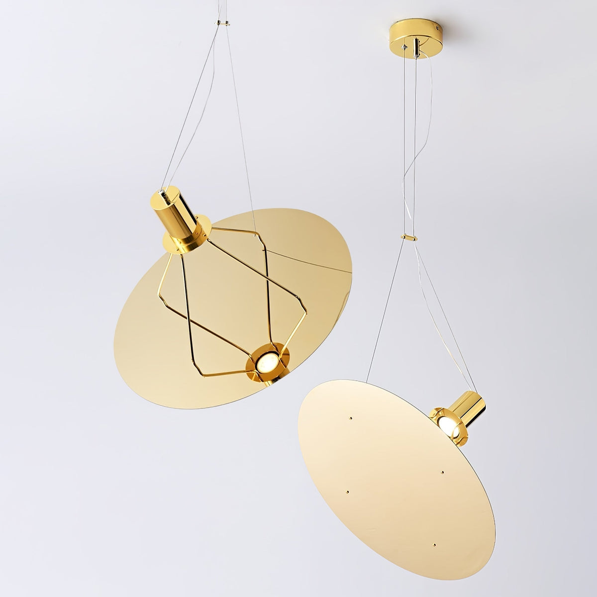Brio lámpara colgante minimalista de acero