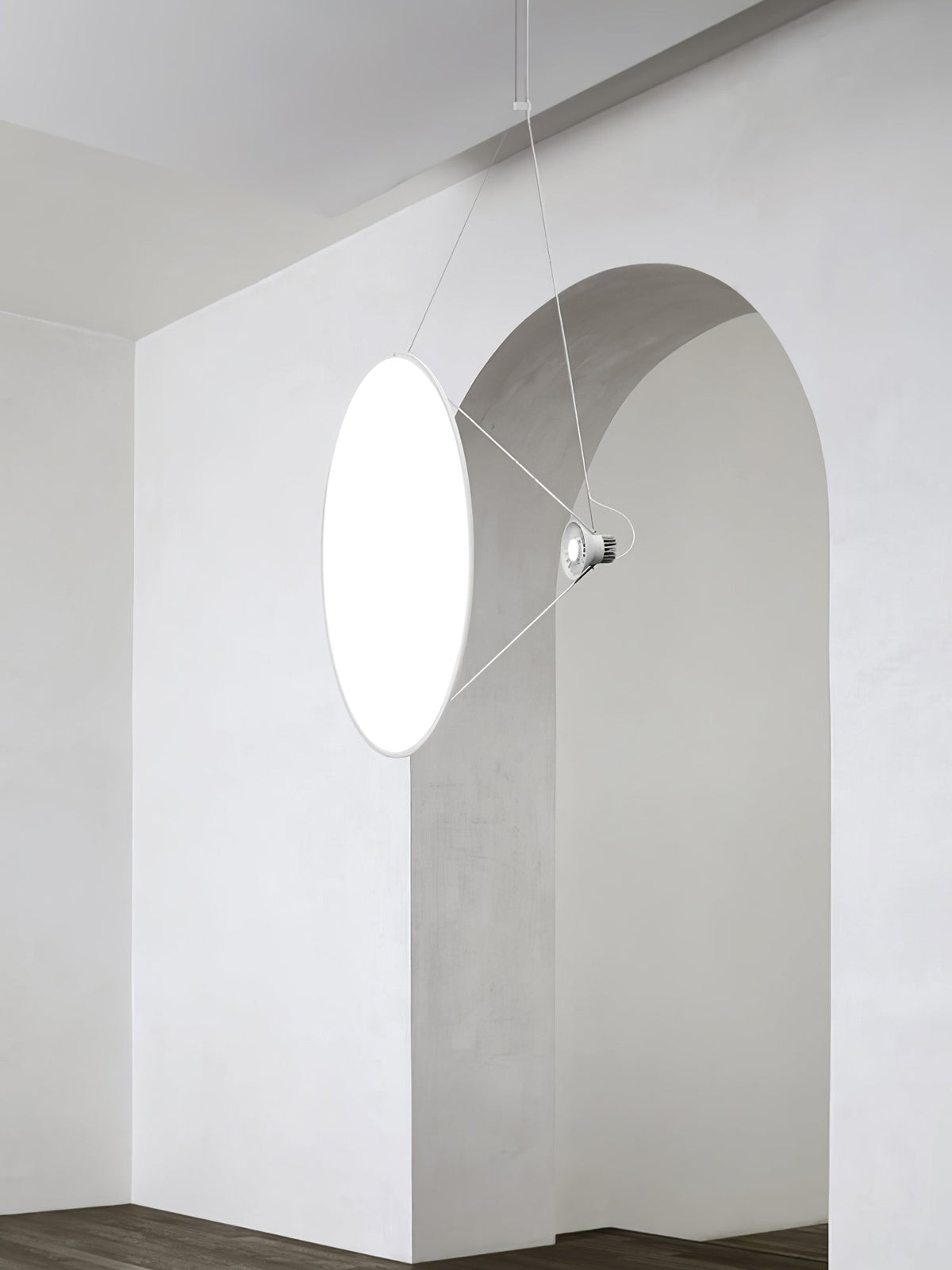 Brio lámpara colgante minimalista de acero