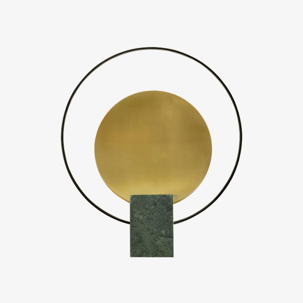 Lirixy lámpara de mesa geométrica de mármol