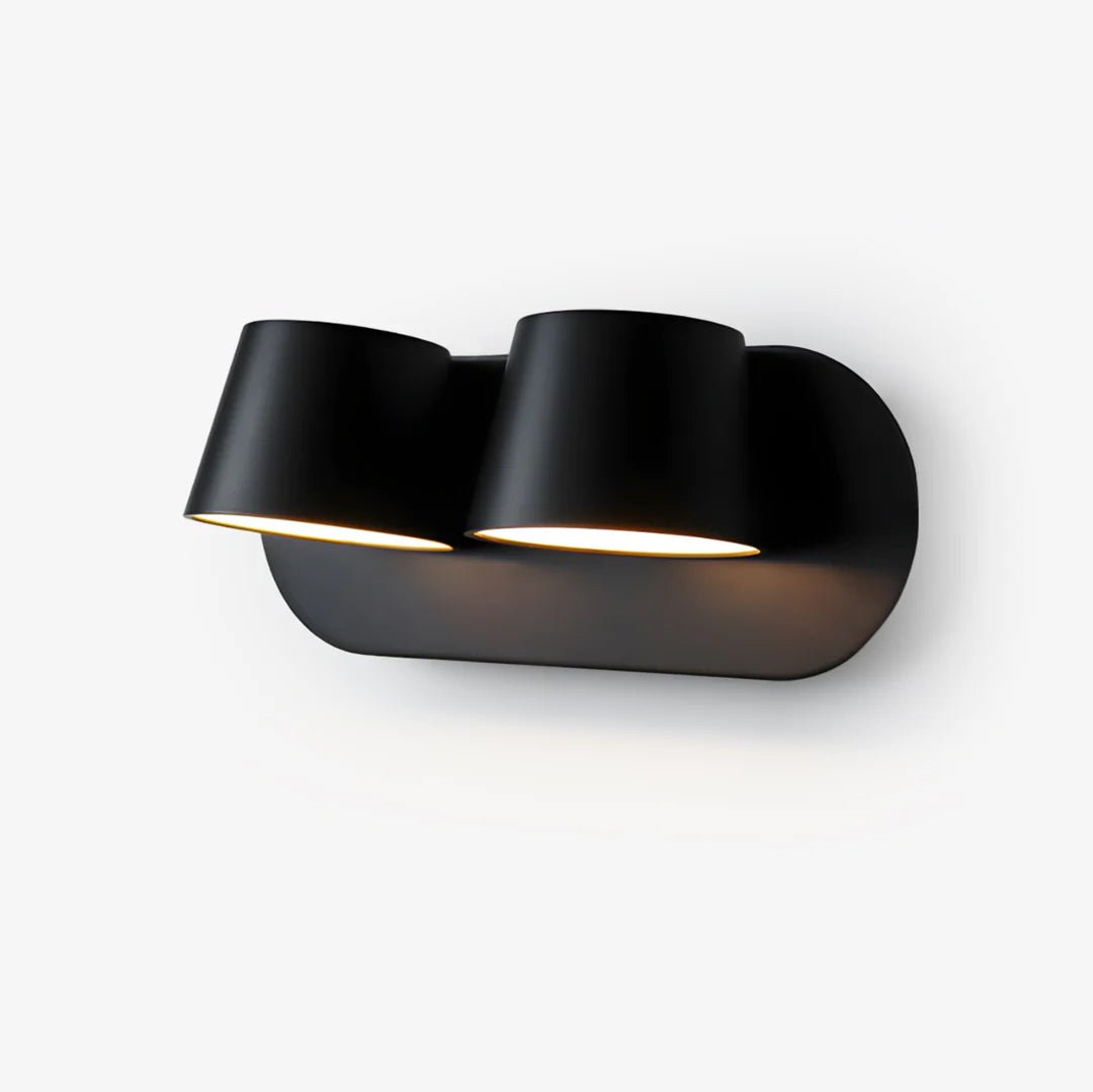 Aurlaeir aplique de pared regulable con enchufe enchufable