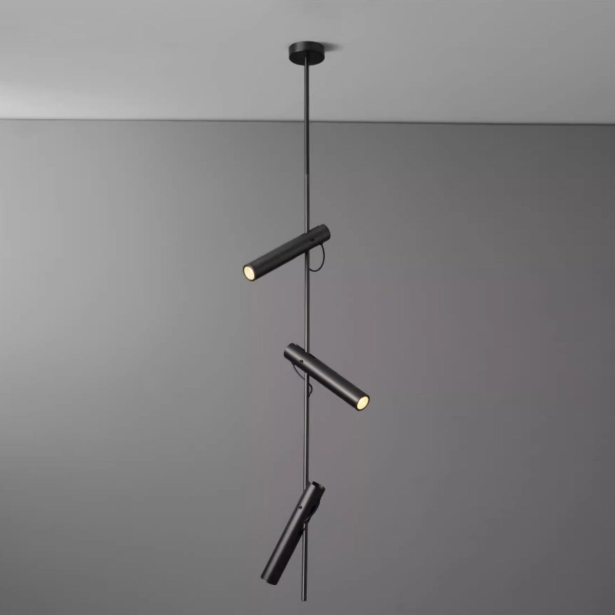 Jarnbruvyi lámpara colgante moderna minimalista lineal de metal
