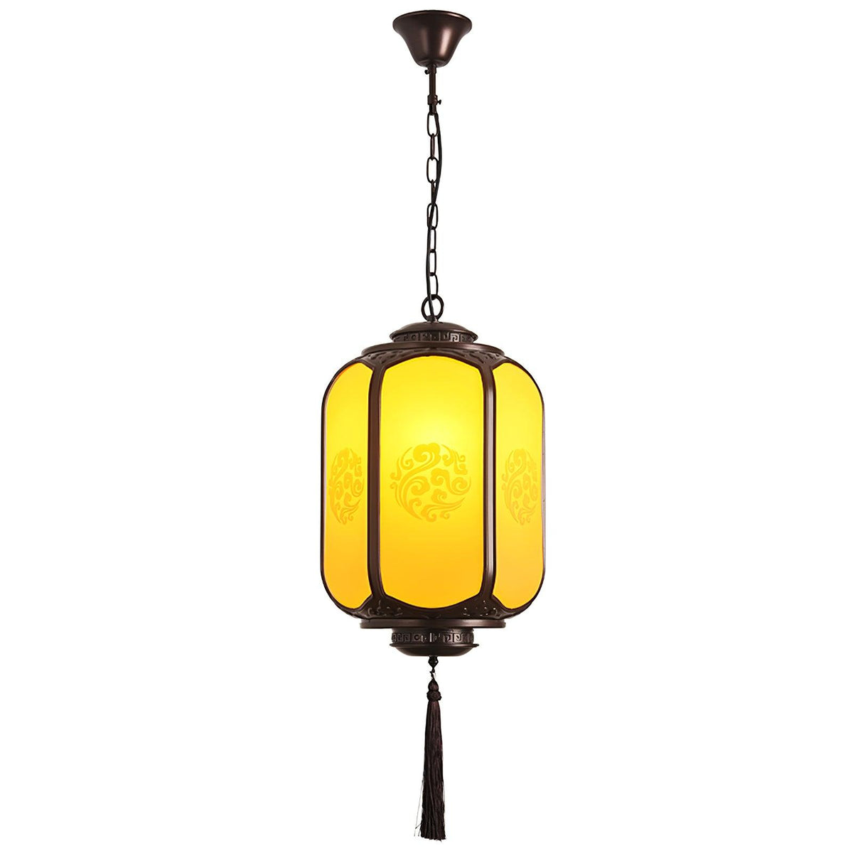 Dominex lámpara colgante Farol antiguo exterior rústico