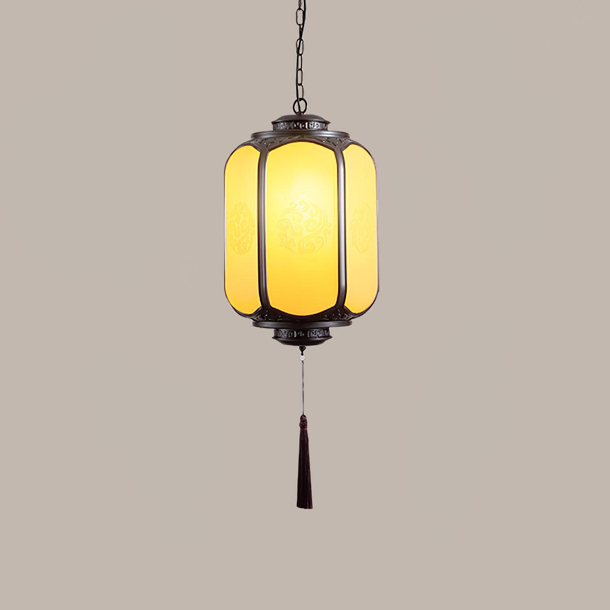 Dominex lámpara colgante Farol antiguo exterior rústico
