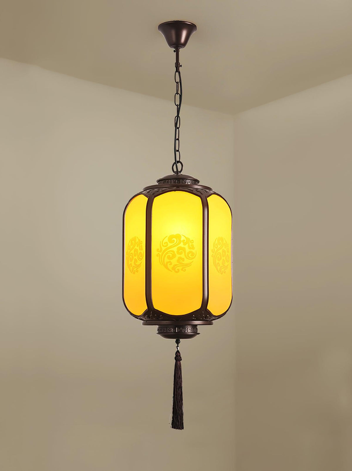 Dominex lámpara colgante Farol antiguo exterior rústico