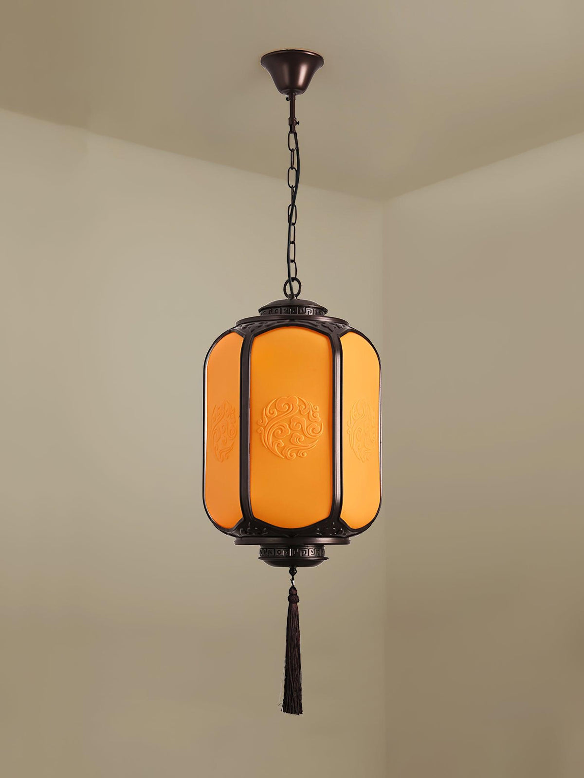 Dominex lámpara colgante Farol antiguo exterior rústico