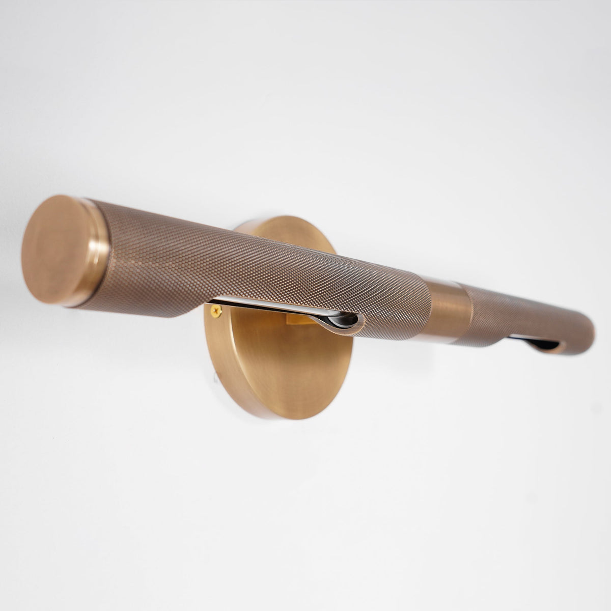 Sano aplique de pared moderno de latón LED