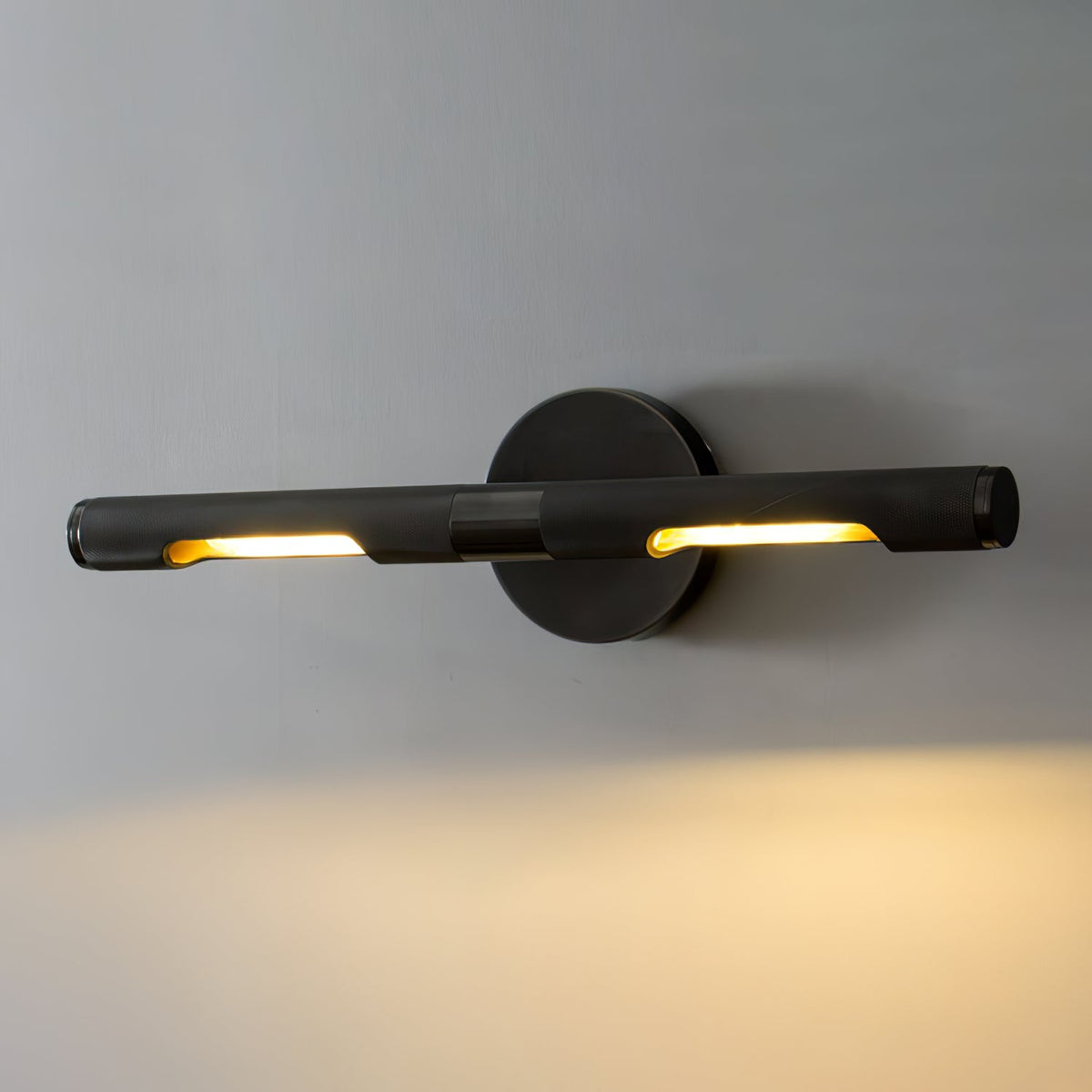Sano aplique de pared moderno de latón LED