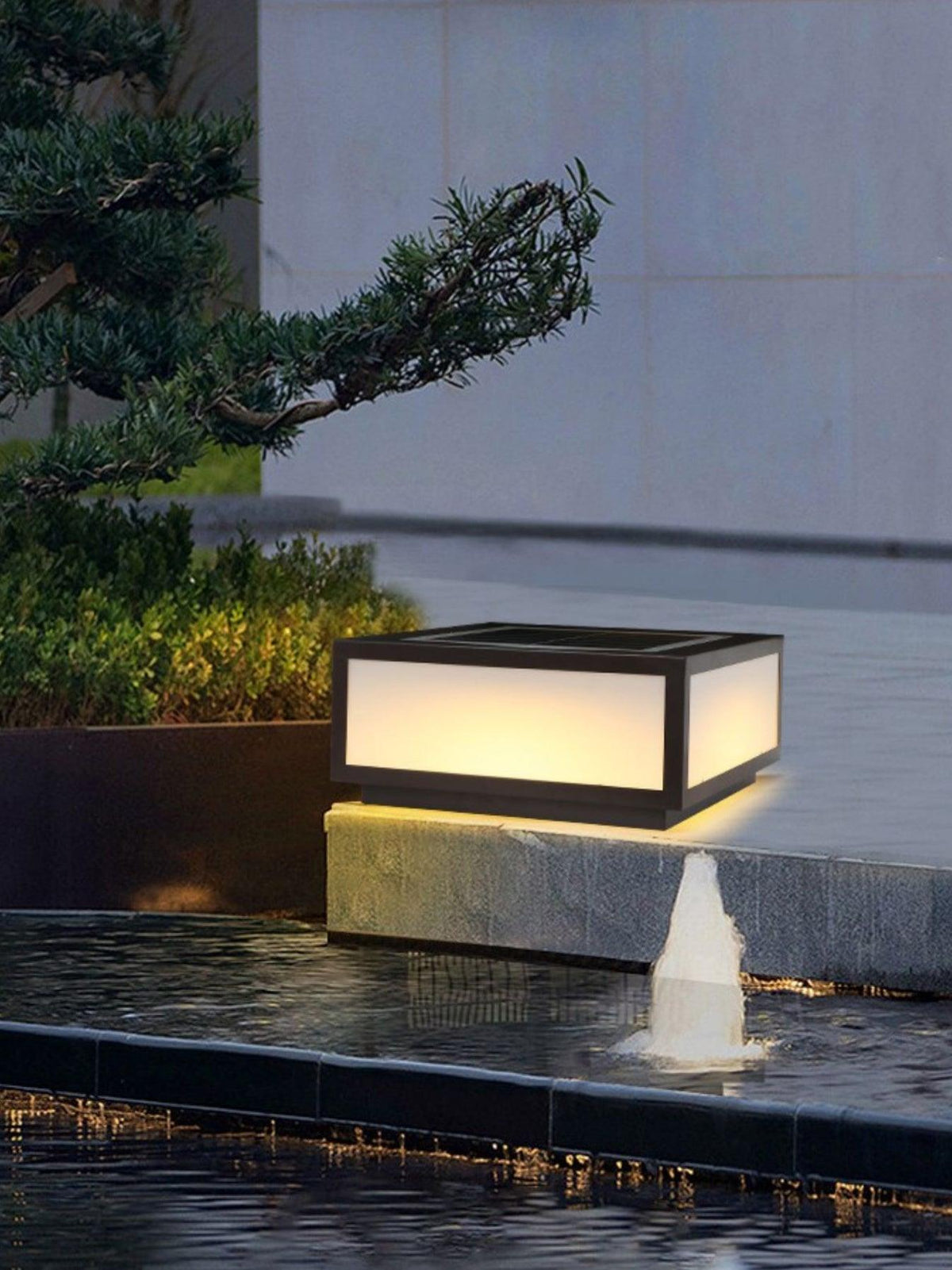 Kavi lámpara de mesa de acero contemporánea