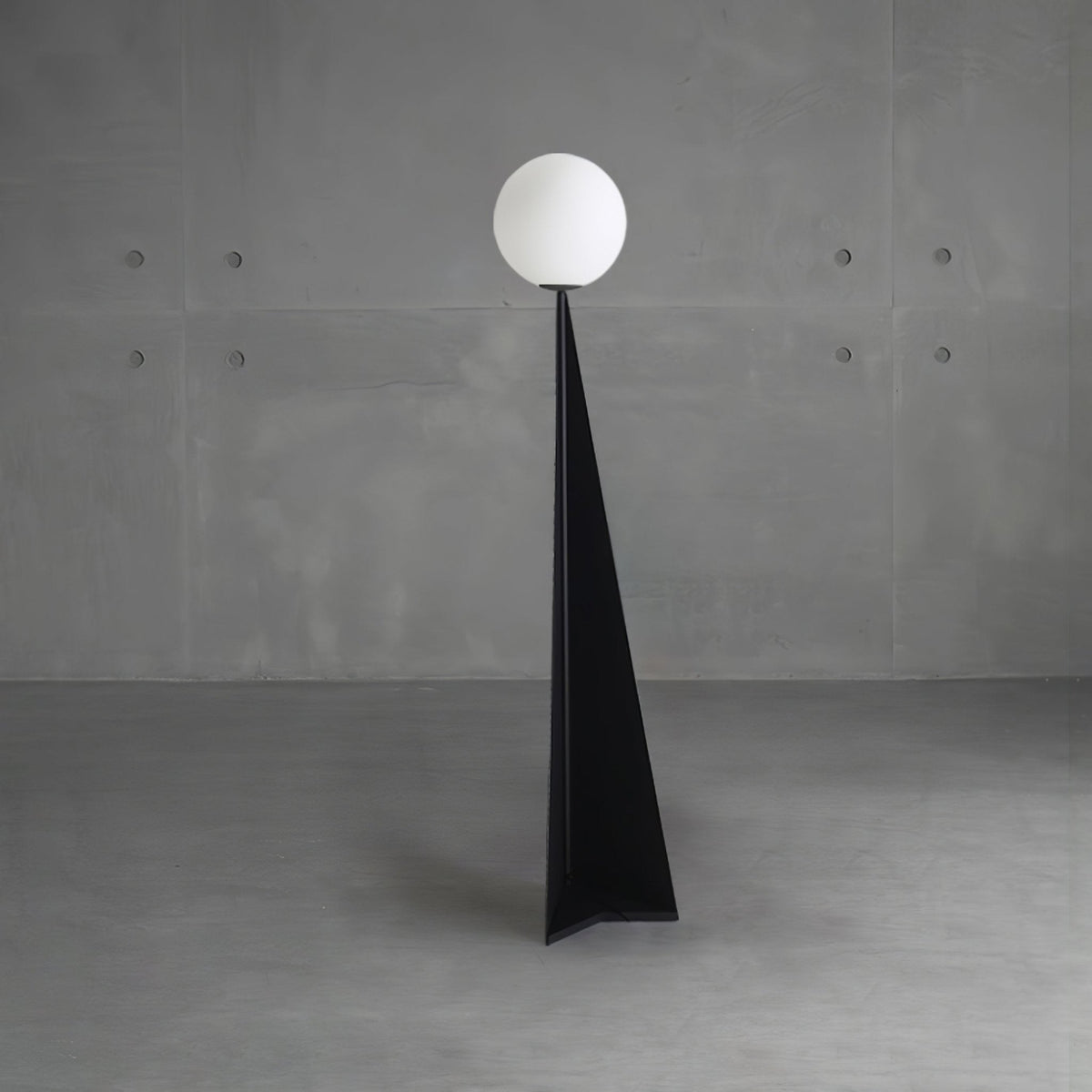 Vertex lámpara de pie minimalista esfera