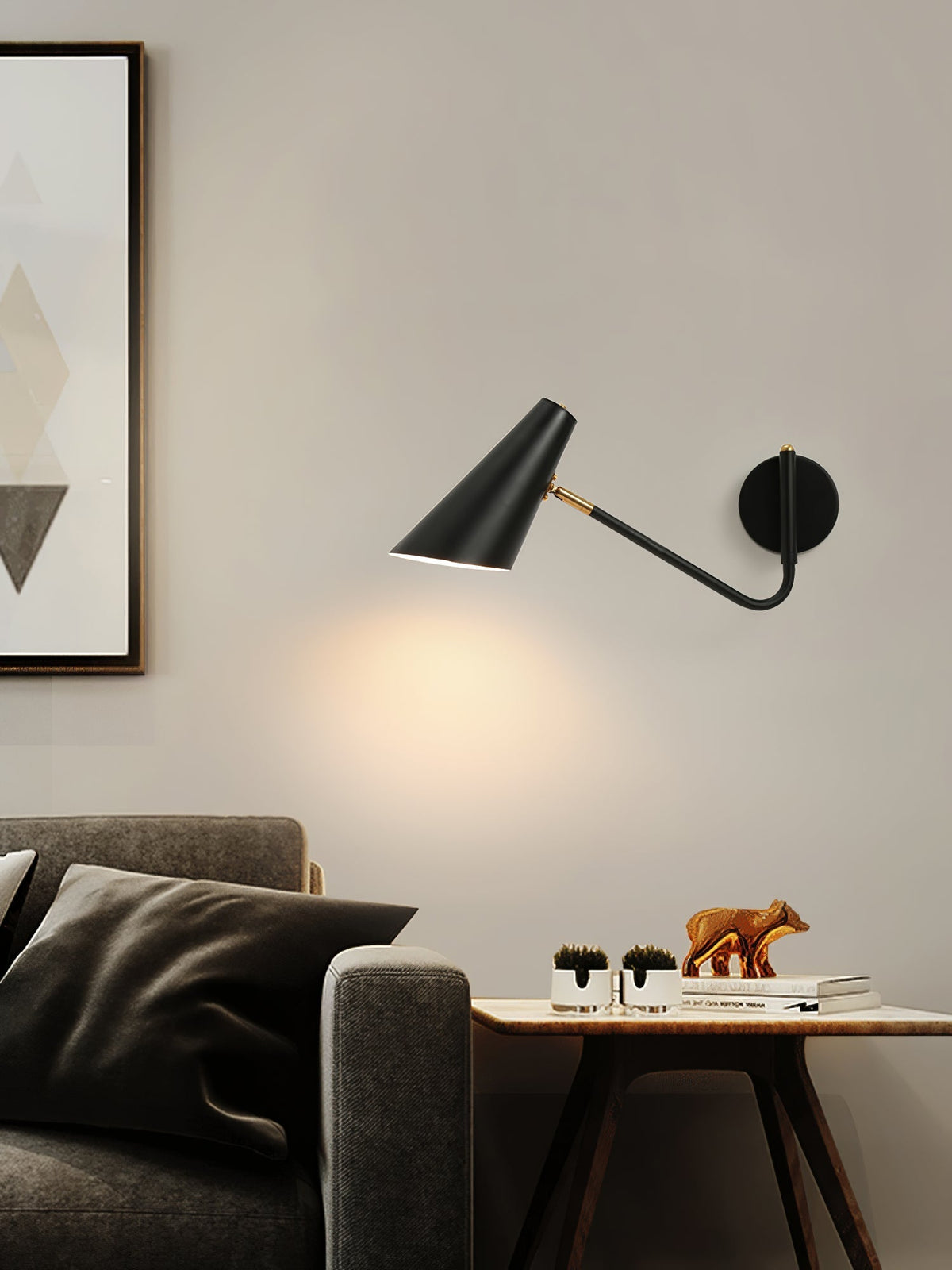 Amaris aplique de pared vintage industrial