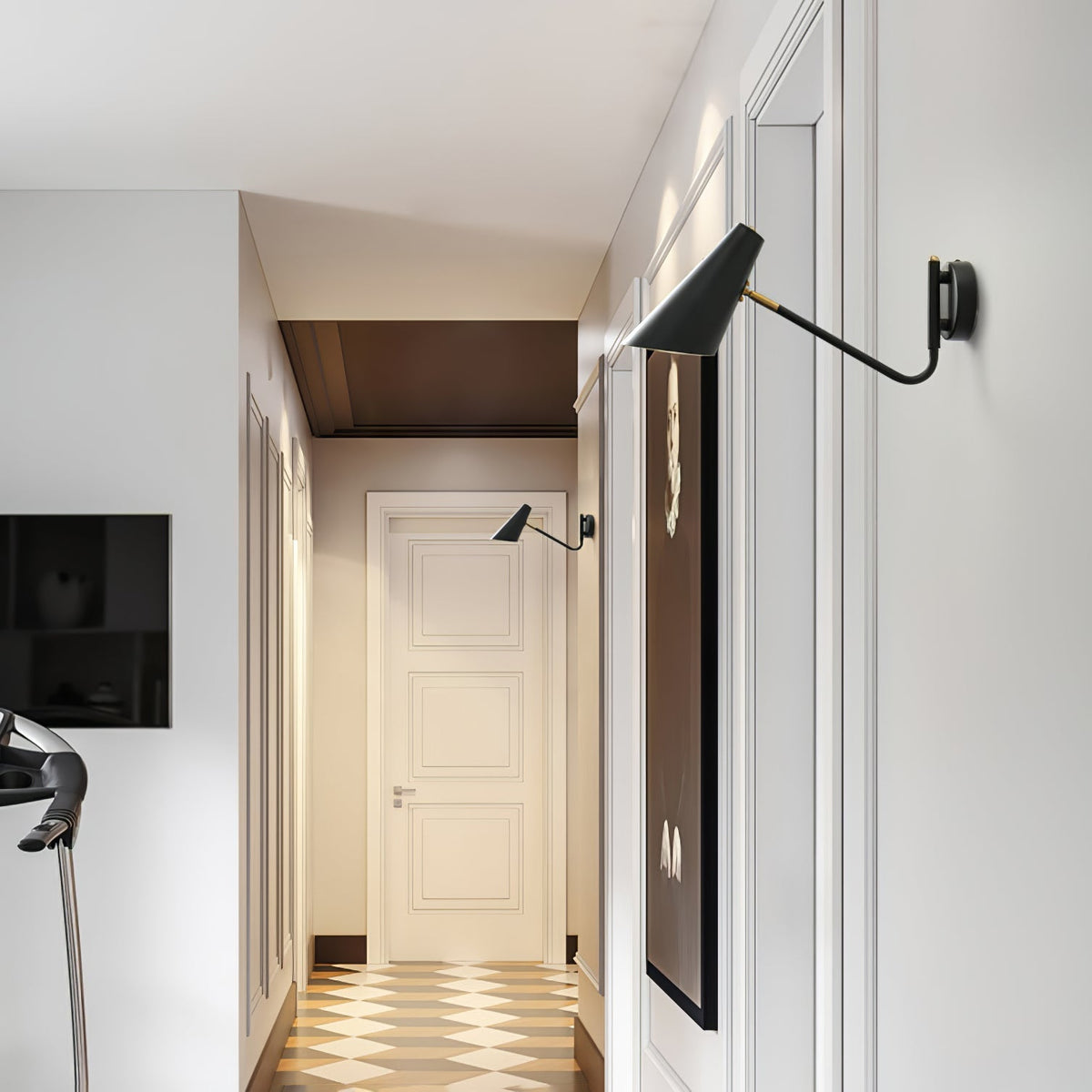 Amaris aplique de pared vintage industrial