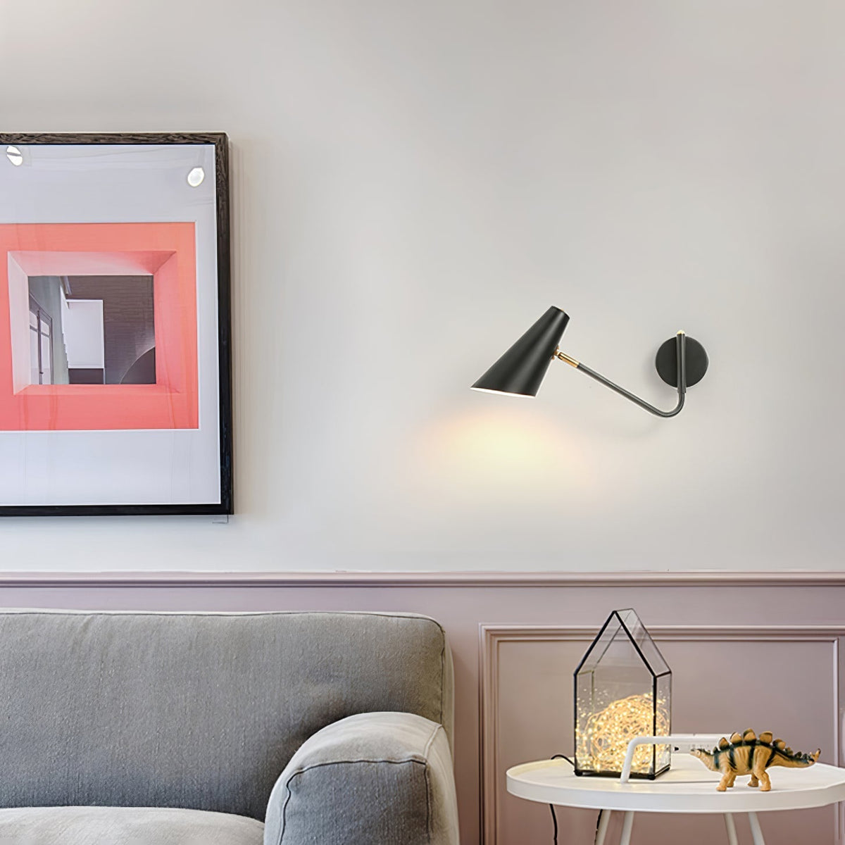Amaris aplique de pared vintage industrial