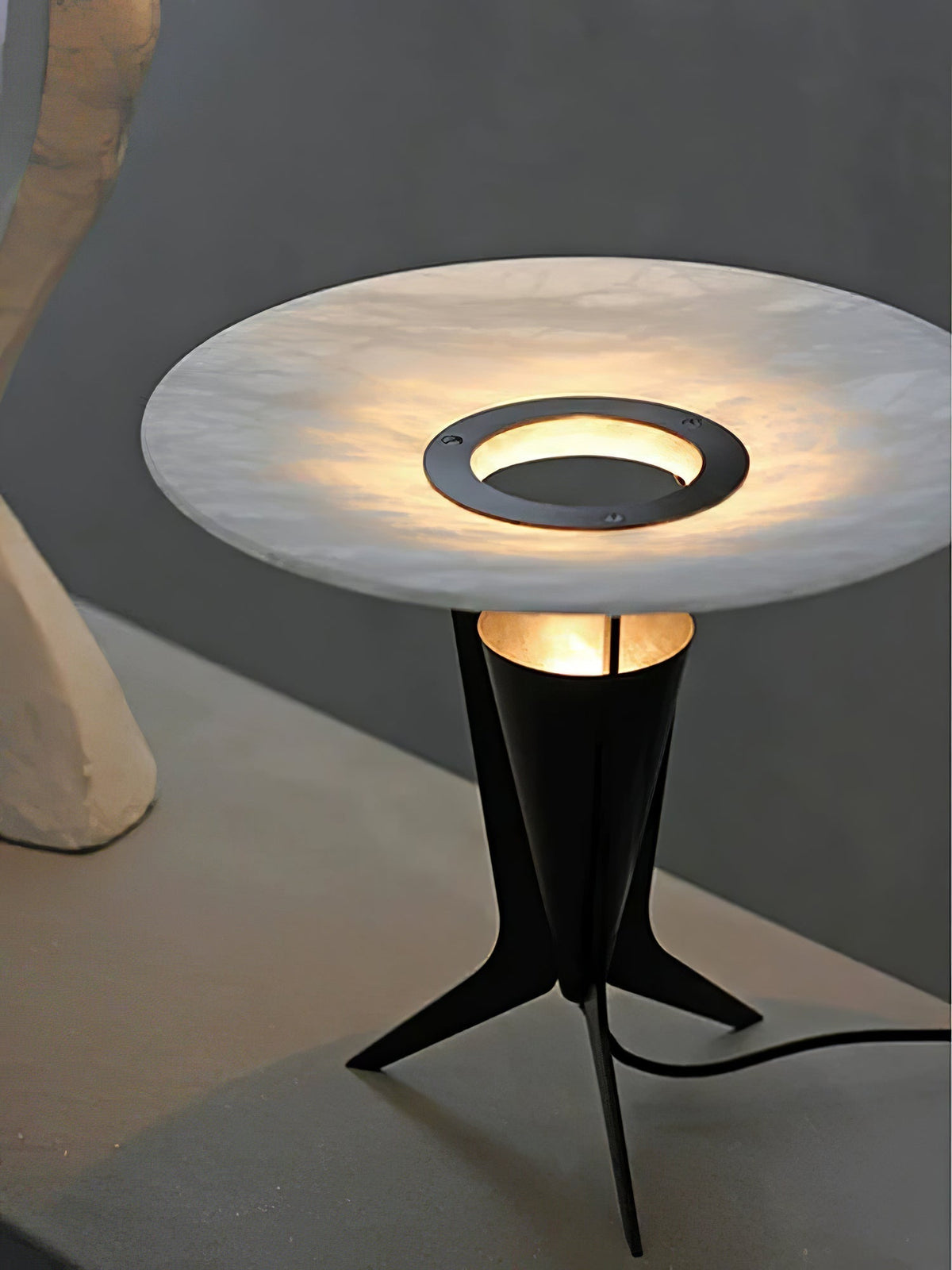Eurtalus lámpara de mesa alabastro