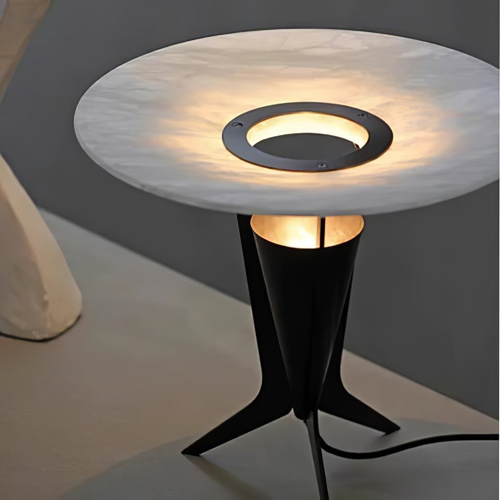 Eurtalus lámpara de mesa alabastro