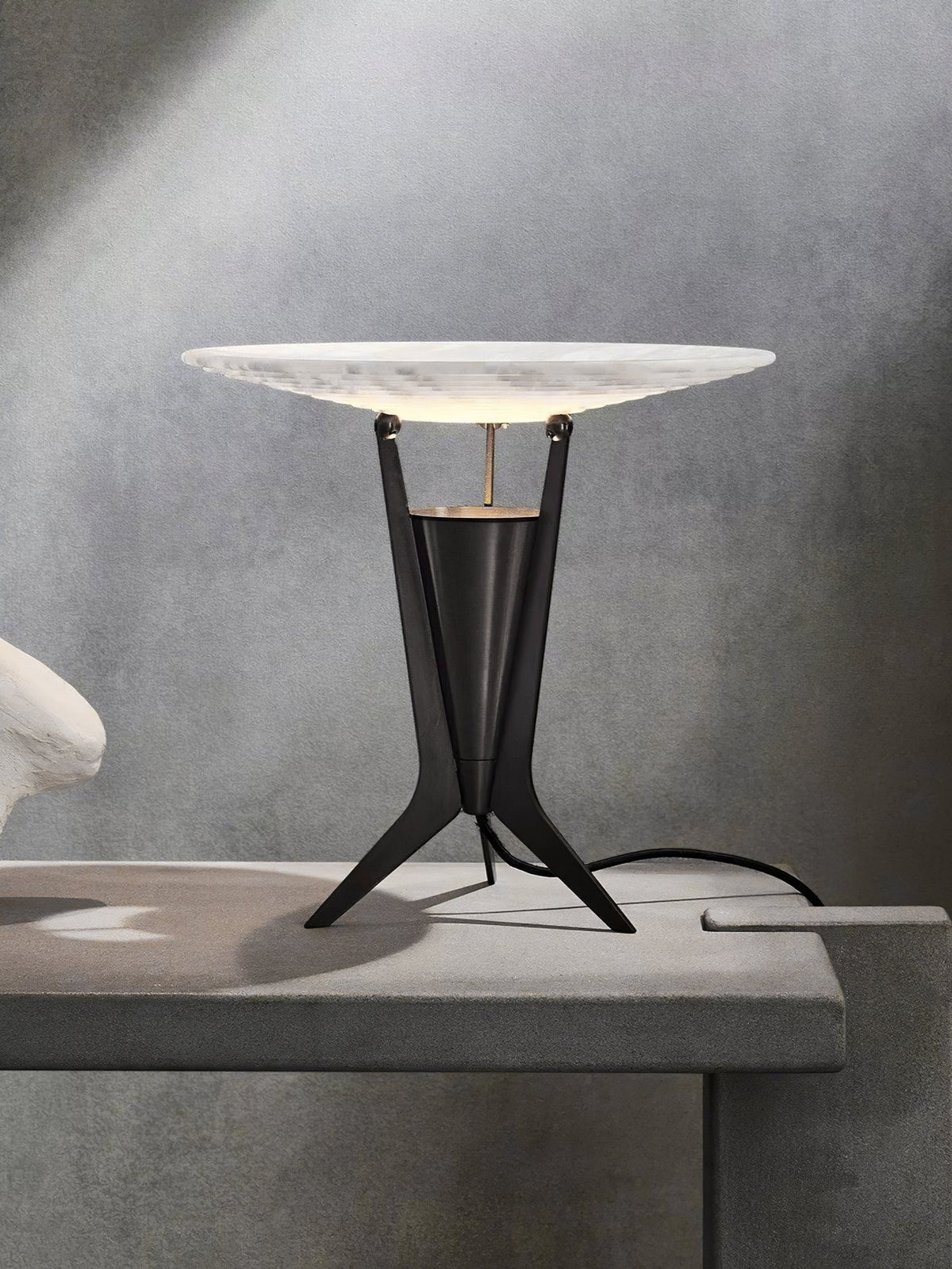 Eurtalus lámpara de mesa alabastro