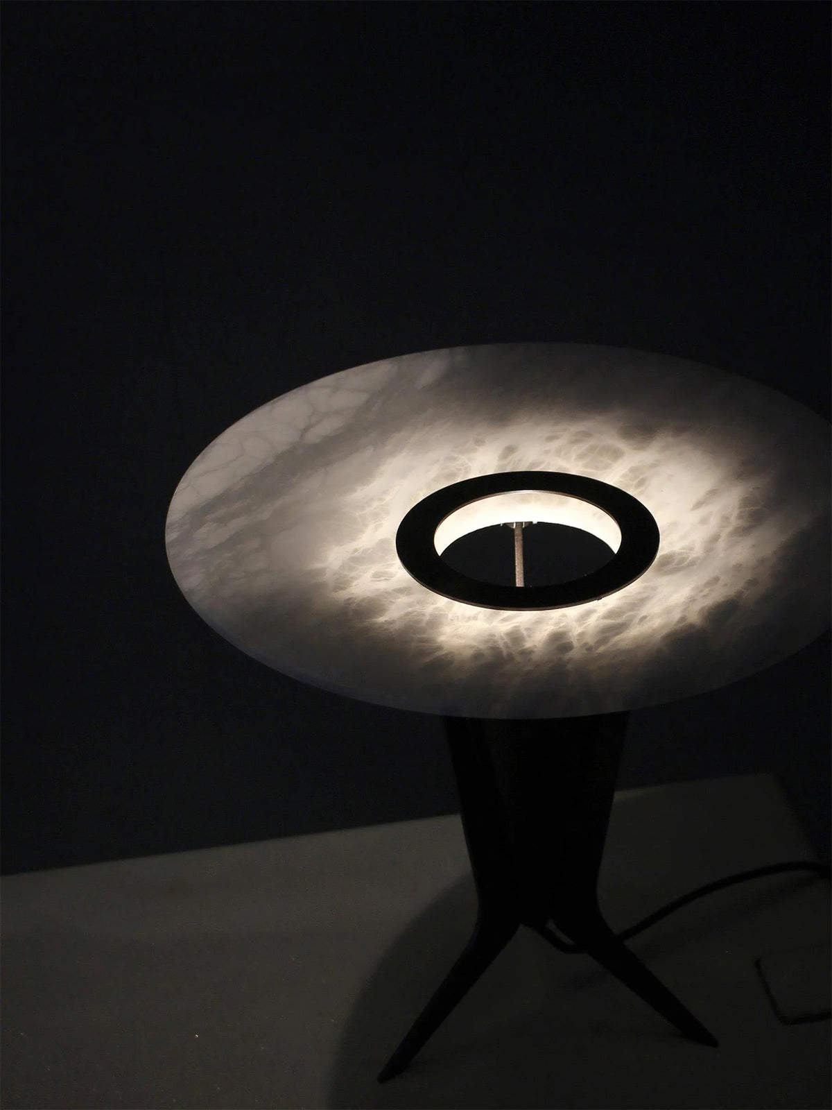 Eurtalus lámpara de mesa alabastro