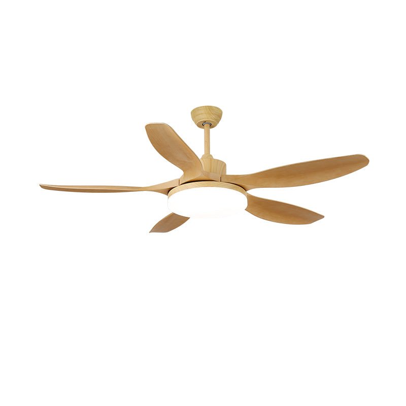 Arysen ventilador de techo con luz minimalista de madera
