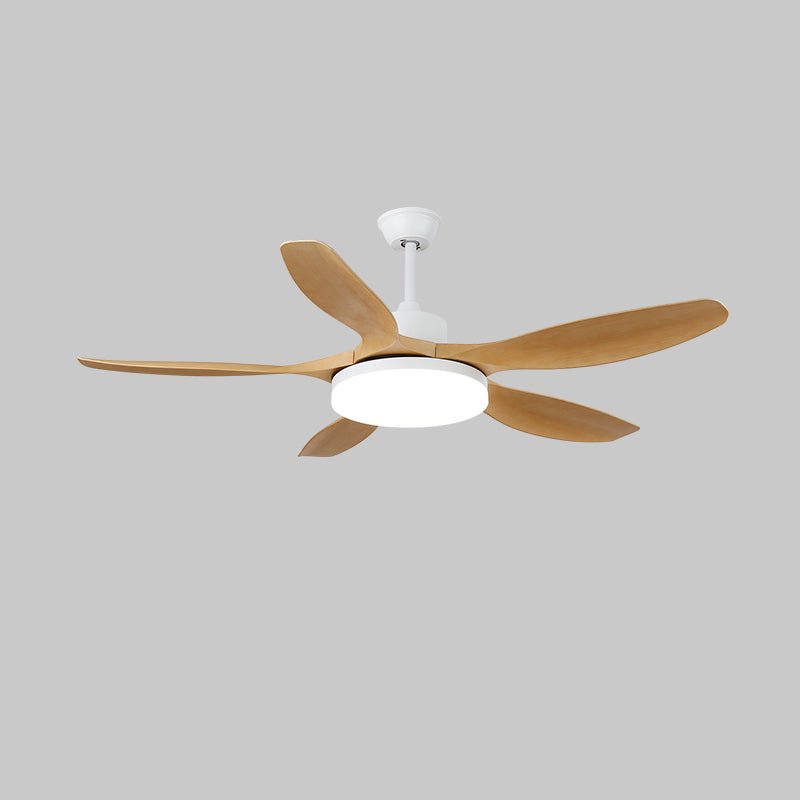 Arysen ventilador de techo con luz minimalista de madera