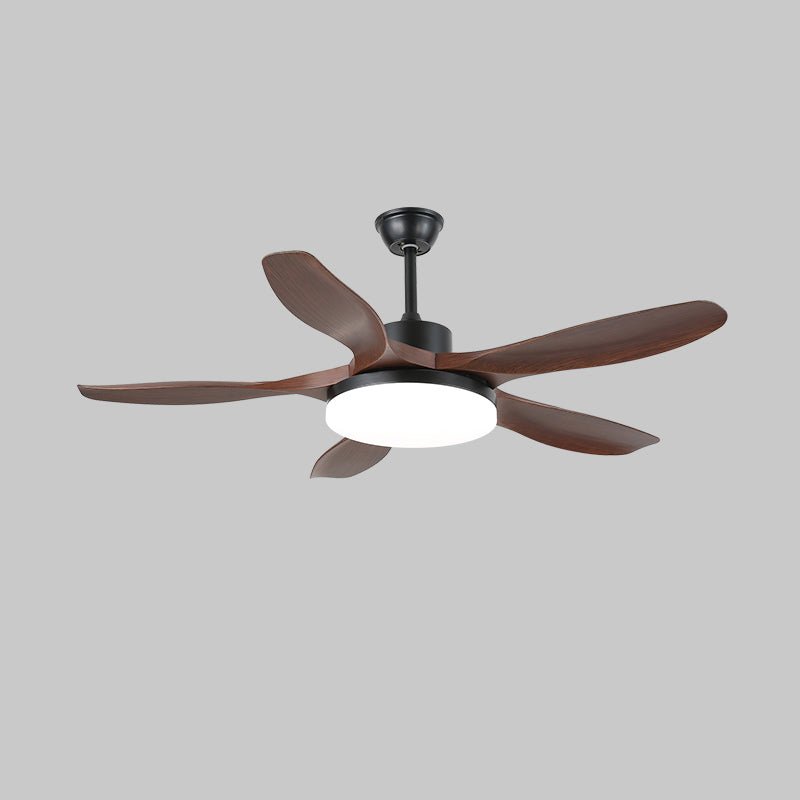 Arysen ventilador de techo con luz minimalista de madera