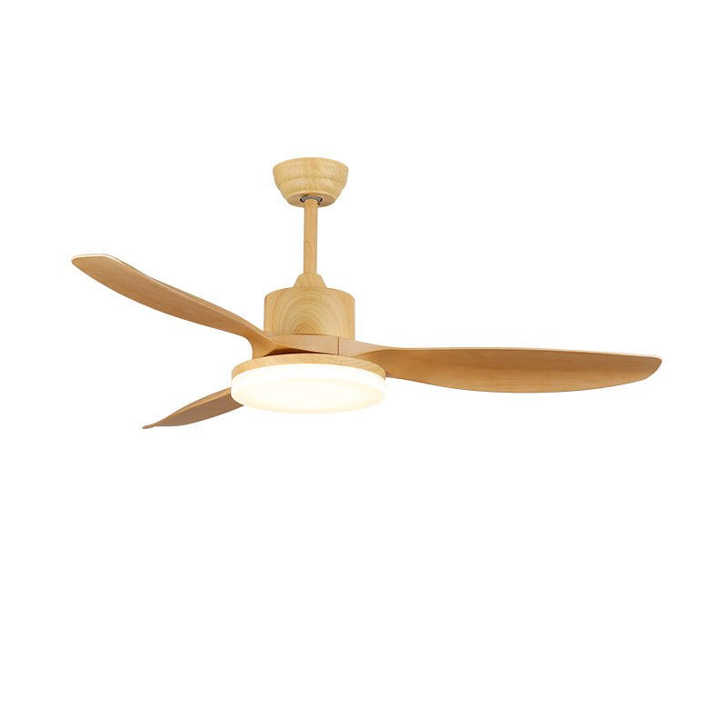 Arysen ventilador de techo con luz minimalista de madera