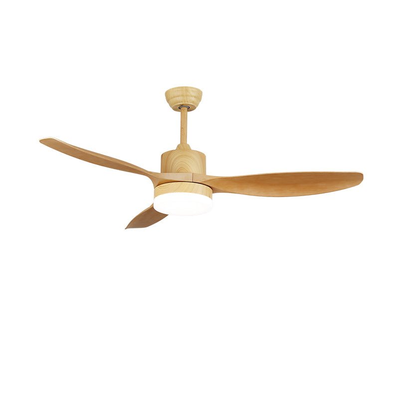 Arysen ventilador de techo con luz minimalista de madera