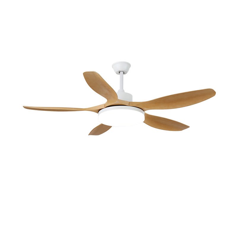 Arysen ventilador de techo con luz minimalista de madera