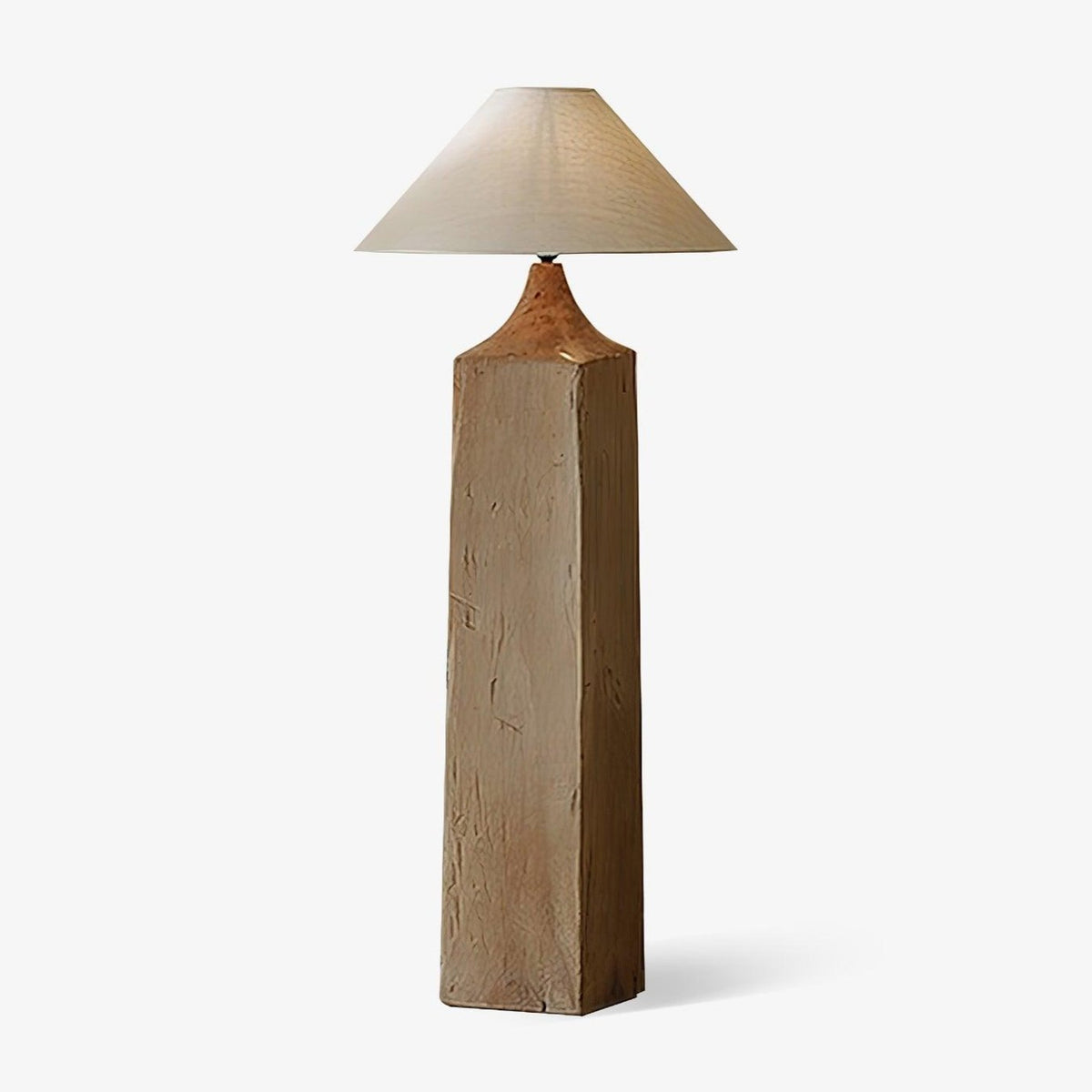 Rustica lámpara de pie Timber Column
