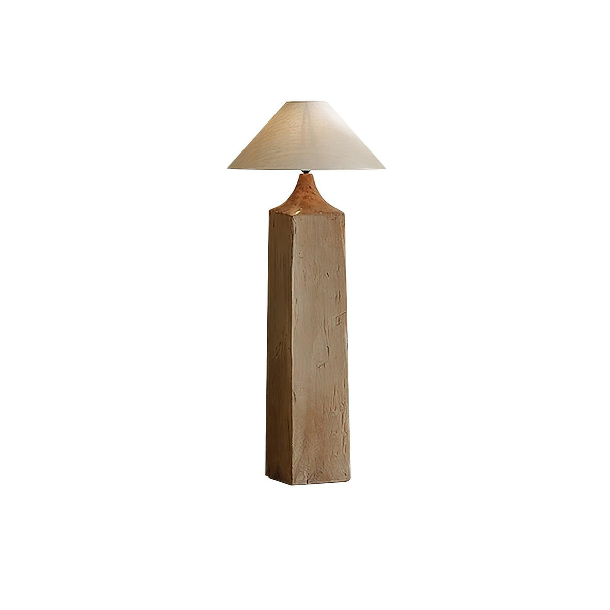 Rustica lámpara de pie Timber Column