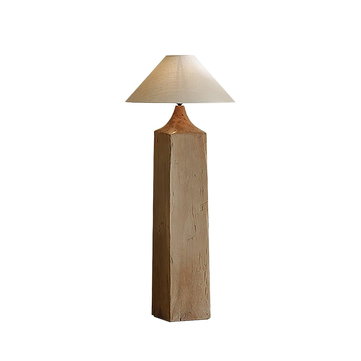 Rustica lámpara de pie Timber Column