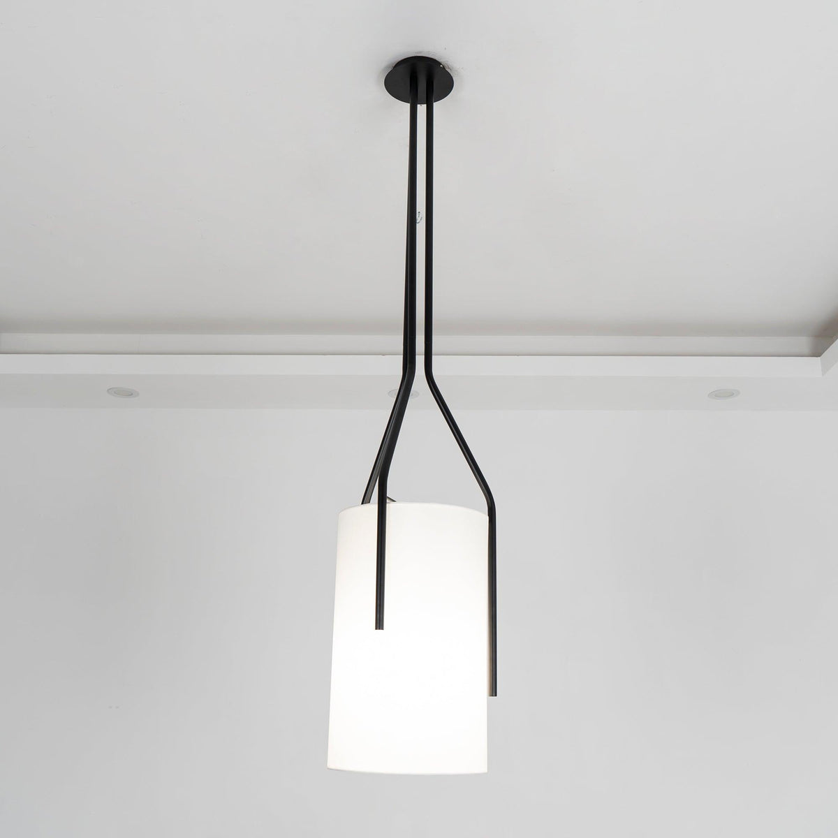 Cex lámpara de araña LED 3-luces latón moderna