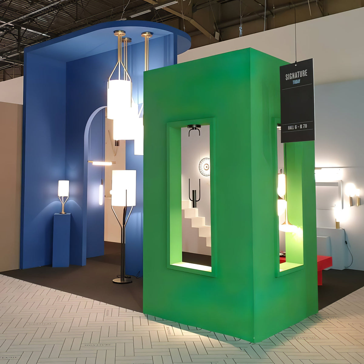 Cex lámpara de araña LED 3-luces latón moderna