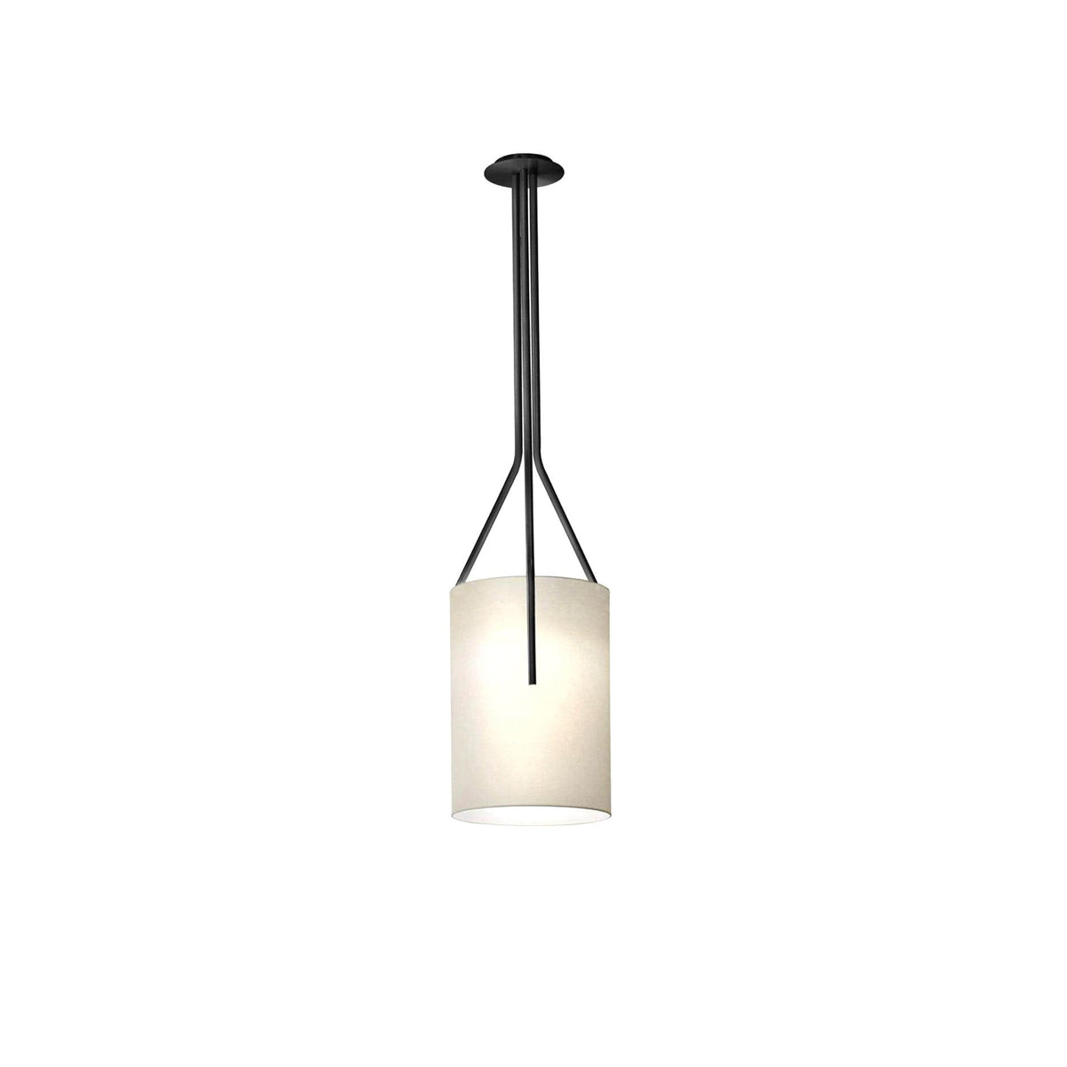Cex lámpara de araña LED 3-luces latón moderna