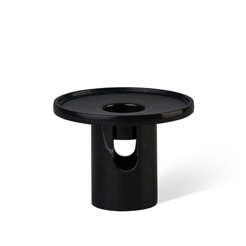 Calven Pillar mármol Soporte para velas