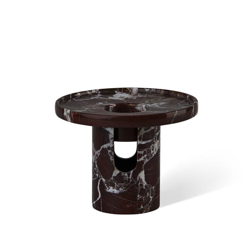 Calven Pillar mármol Soporte para velas