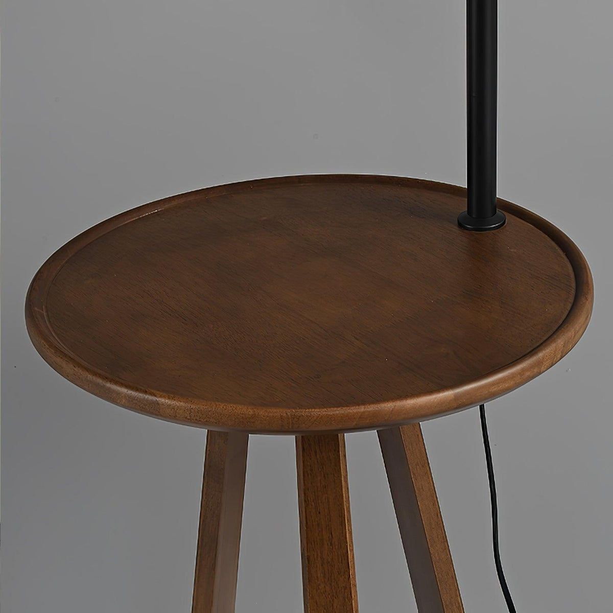 Vazoril lámpara de pie multifuncional de madera y tejido