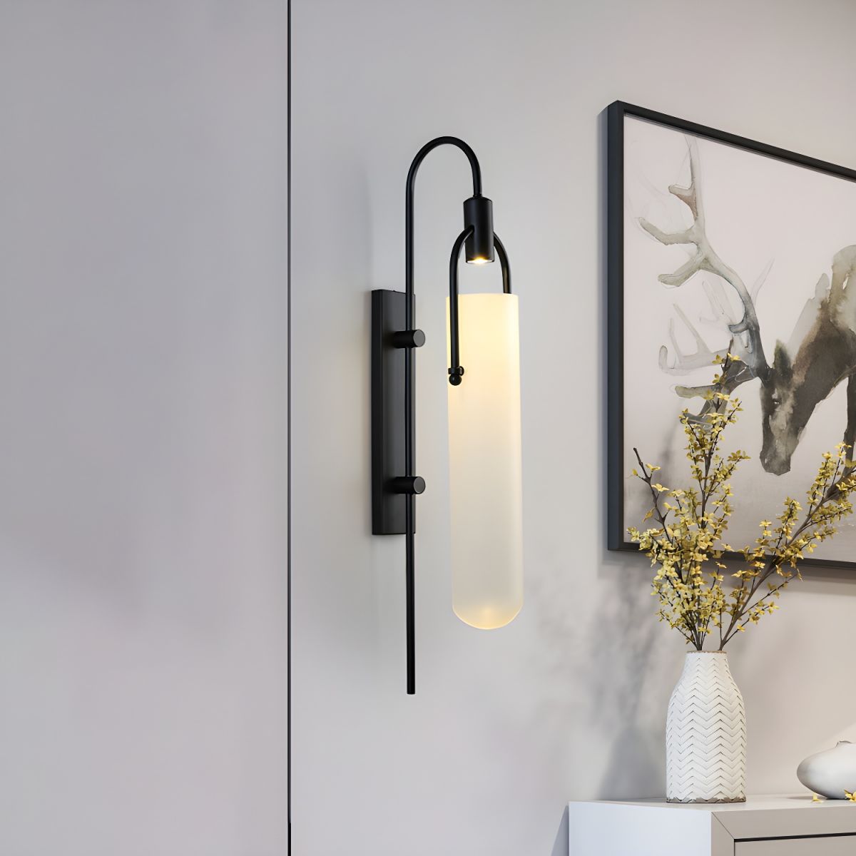Poseidon Arc Wall Lamp