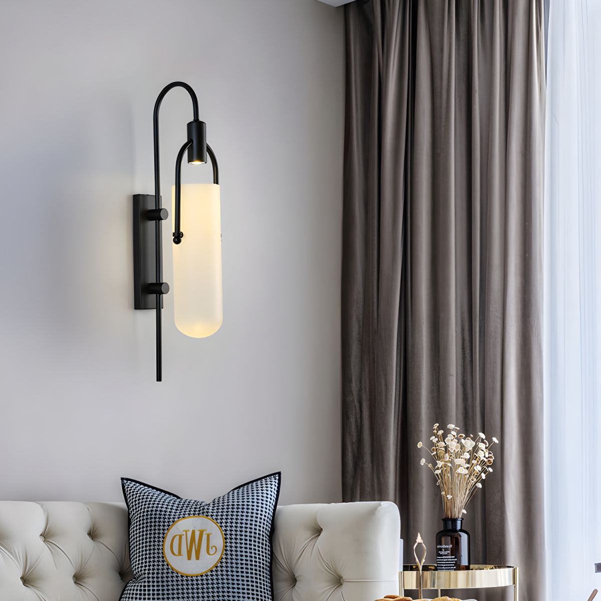 Poseidon Arc Wall Lamp