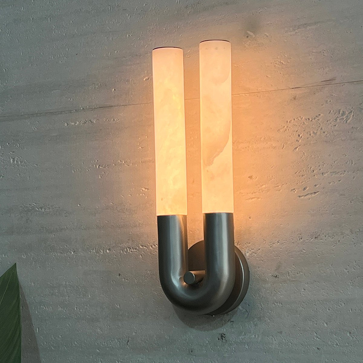 Orvella aplique de pared alabastro