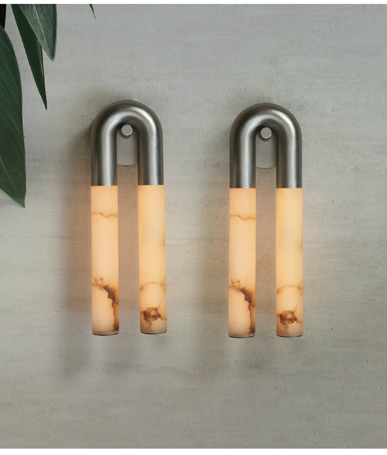 Orvella aplique de pared alabastro