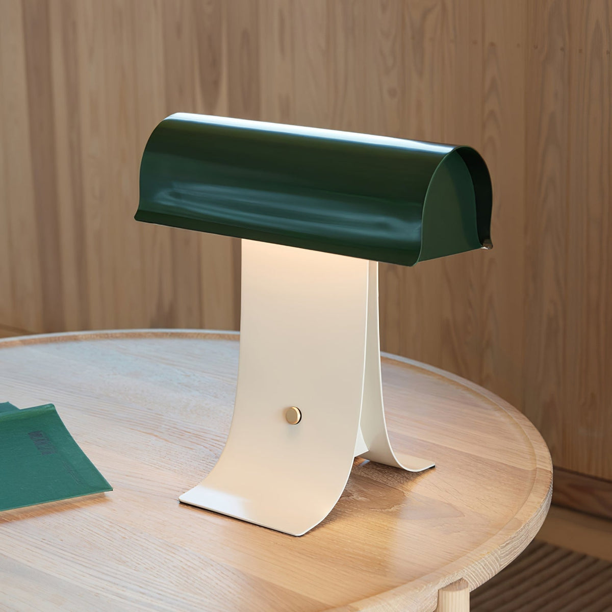Liorven lámpara de mesa industrial de acero