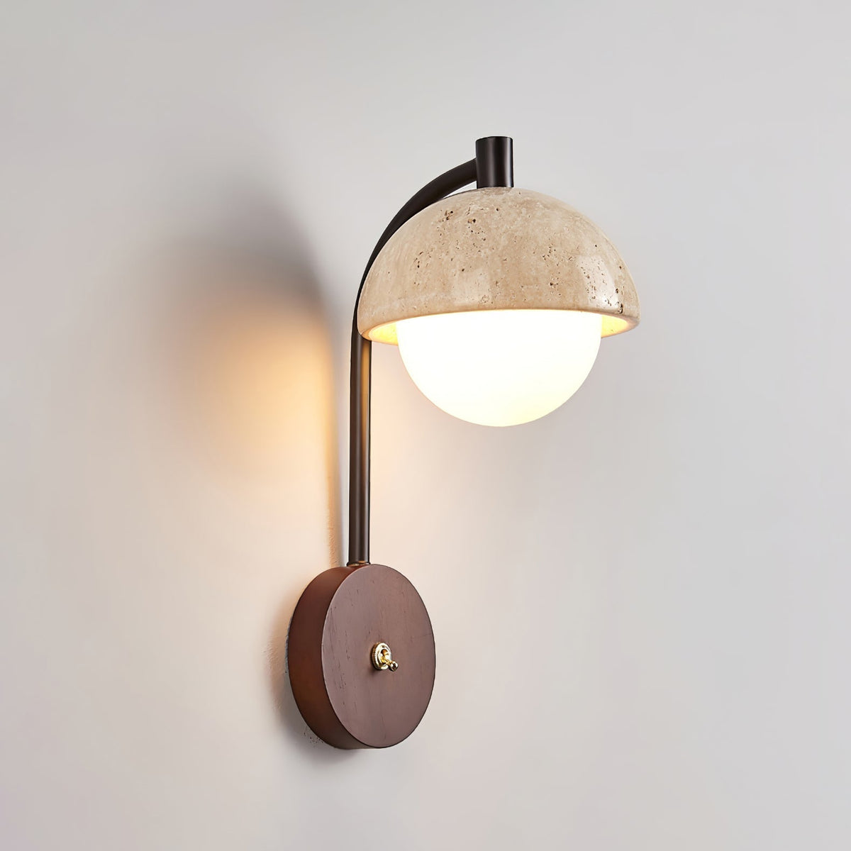 Ormaren aplique de pared en travertino