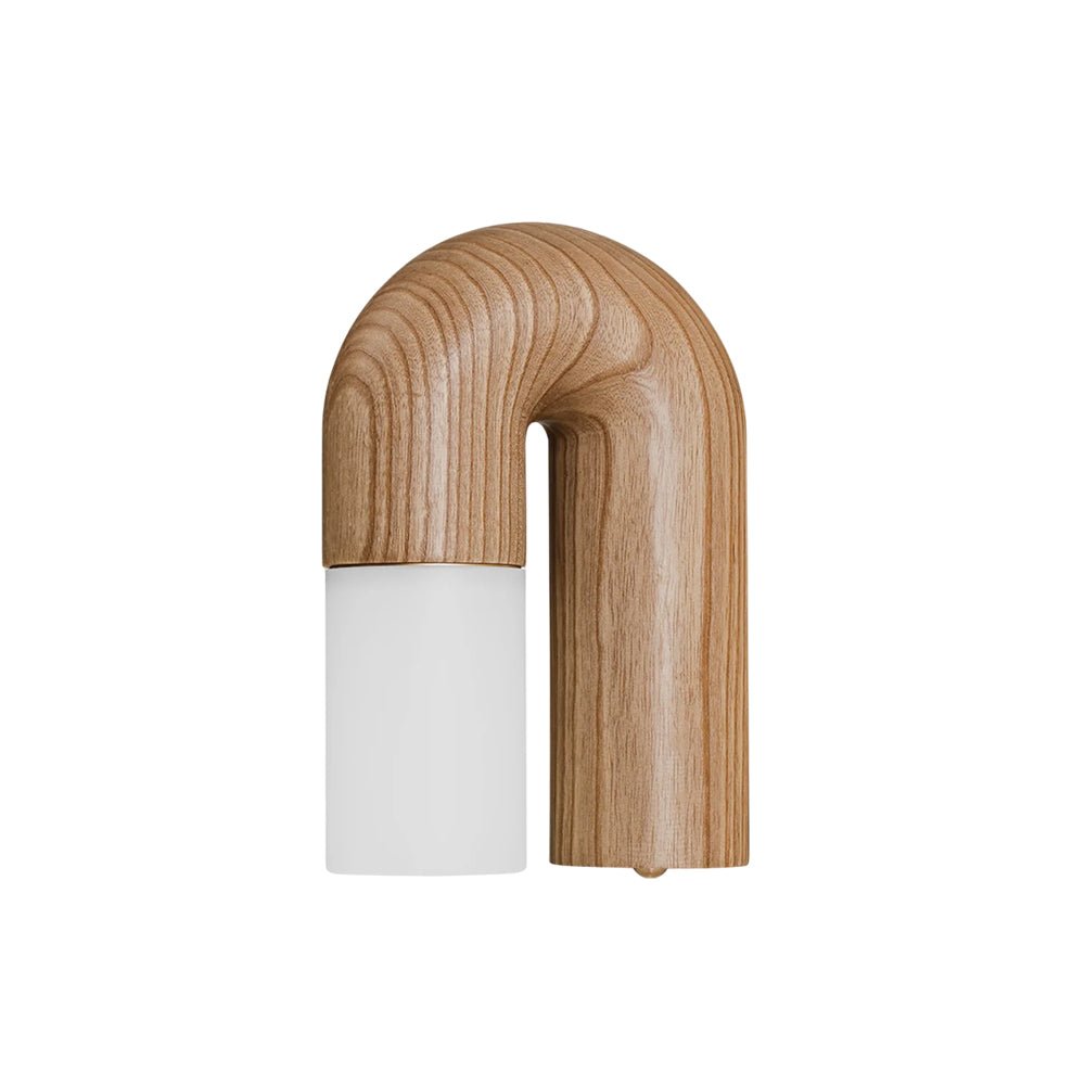 King aplique de pared moderno minimalista de madera